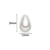 Cuentas de Medio Agujero, Cuentas de Gota de Agua, Perlas de Imitación, Cuentas Sueltas de Colores Brillantes, Accesorios para Joyería DIY, Pendientes, Colgantes para Ropa, Cuentas de ABS