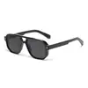 Jamie 5203 Gafas de Estilo Nuevo Miding Gafas de Sol de Doble Puente de Moda Tendencia Europea y Americana para Deportes, Exteriores y Conducir