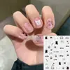 En stock Al por mayor Pegatinas para Uñas Artísticas Dulce Genial Gatito Dibujos Animados Gato Rojo de Internet Cachorro Infantil Diy Uñas Lindas de Graffiti