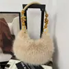 Bolso de Moda Coreano de Nicho Bolso Relleno Bolso de Mano Nuevo de Invierno Bolso de Hombro de Moda Gran Capacidad para Viajes Diarios Bolso de Mujer