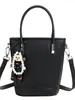 Bolso Pequeño Popular Transfronterizo para Mujer Primavera y Verano Combinable 2025 Nuevo Bolso Bandolera Simple Estilo Coreano Bolso Balde para Mujer