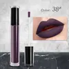 Brillo Labial Mate Cremoso Caliente Neutro No Descolorante Brillo de Labios Esmalte Labial Europeo y Americano Lápiz Labial Larga Duración y No Descolorante