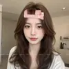 Rodillos Rizadores de Aire del Mismo Estilo de Zhao Lusi para Peinar el Flequillo, una Herramienta Mágica para Crear Volumen, Pinzas para el Cabello para Mujeres para Elevar la Frente y Crear una Corona Alta