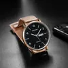 Reloj de moda para hombre, reloj de cuarzo ultradelgado para hombre, simple, estudiantil, moderno, luminoso, para hombre, de negocios, estrellado, de cuarzo para hombre