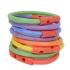 Directo de fábrica preescolar palo de esponja sólida para gimnasia anillo fideos de espuma palo de color juego padre-hijo palo de natación