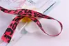 Fita de Tecido Estampada de Leopardo Colorida Atacado Impressão Digital Dupla Face Alças para Garrafa de Água Sacolas para Embalagem de Presentes Acessórios para Roupas