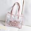 Bolsas de mão Meninas tote bag 2022 novo pvc impresso big bags grande capacidade saco de ombro bolsa feminina
