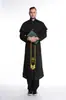 Fantasia Cosplay Sacerdote Masculino Freira Feminina de Halloween Fantasia Cosplay de Casal Suporte de Fantasia de Sacerdote Fantasia de Palco Feminina