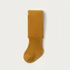 Leggings de algodón de grado A para bebé, estilo primavera y otoño, con textura retorcida, mallas de color liso, calcetines de rendimiento versátiles para el jardín de infantes