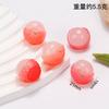 Paisaje en Miniatura Simulación Frutas Luminosas Verduras Comida Juguete Figura de Resina Pinza para el Cabello Decoración DIY Accesorios Figura Pequeña Tridimensional