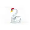 Top rojo individual Cisne de Cristal manualidades animal hogar creativo decoración de boda regalo de boda productos transfronterizos