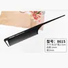 Peine de Peluquería de Seda Yunte Negro Peluquería Peine para Cortar el Cabello Plástico Fino Peinado Peluquería Hogar Peine para Recoger el Cabello
