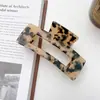Xinzhimeng 10.5cm Estilo Coreano Pinza Grande Rectangular Dentada para Cabello Pinza para Cola de Caballo Pinza Simple Elegante para Cabello