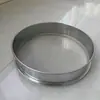 Criba de madera hecha a mano con malla fina, adecuada para su uso en granjas, para tamizar arroz, harina y otros ingredientes. Cernidor redondo de madera para harina