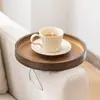 Bandeja para Reposabrazos de Sofá Estante de Almacenamiento Mesa Mini Ajustable Tablero de Mesa de Café para Uso Doméstico Mesa Lateral Pequeña Creativa Mesa de Esquina