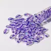 Contas de Arroz de Vidro Coloridas Ovais de Alta Qualidade Material para Pulseira Colar Artesanal DIY Acessórios de Contas Soltas
