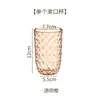 Taza Transparente de Enjuague Bucal Lujo Ligero Taza para Lavarse para Hogar Pareja Taza para Cepillo de Dientes Diseño de Estilo Popular Taza para Cepillarse Taza para Lavarse