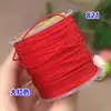 821 Linha de Algodão 1mm Linha Manbo Corda de Tecelagem Contas Peroladas Pingente Resistente ao Desgaste Cordão de Segurança Corda de Mão Vermelha Fio