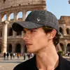 Gorra de Pato a Cuadros Nueva de Otoño e Invierno para Hombres de Mediana Edad y Mayores, Gorra de Béisbol, Sombrero Cálido Cortavientos para Ocio al Aire Libre, Gorro de Algodón con Protección para los Oídos