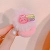Venta caliente diadema de felpa de red para niños para niñas otoño e invierno Nueva alta elástica gruesa no daña el pelo cuerda para la cabeza de niña pequeña