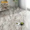 Las Pegatinas de Piso de PVC son Autoadhesivas y se Pueden Colocar Directamente sobre Pisos de Cemento para Uso Doméstico, Suelo de Plástico Piedra Resistente al Desgaste, Impermeable y Antideslizante para Dormitorios y Cocinas
