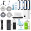 Accesorios Compatibles Wanchuang para Robot Aspirador Ecovacs X2 Combo/X2 Omni: Cepillo Lateral, Cepillo Principal, Mopa, Cepillo Rodillo, Filtro