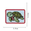 Patches Bordados de Animais Marinhos, Apliques Termocolantes Sem Costura, 9 Estilos Fofos e Adoráveis para Roupas, Mochilas e Cadernos