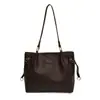 Bolsa Tote Grande de Capacidad, Sencilla y Elegante para Mujer, Versátil para el Verano 2025, Casual, para Viajar al Trabajo, de Hombro/Debajo del Brazo de Gama Alta