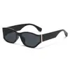 Gafas de Sol Retro Ojo de Gato Europeas y Americanas para Mujer Estilo Y2K Celebridad de Internet Elegantes Curvadas Gama Alta Estilo Callejero Gafas de Sol Anti-UV