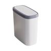 Bote de basura de espacio reducido para el hogar 2023 nuevo inodoro inodoro cocina cubo especial para inodoro de aspecto elegante cubo de papel