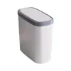 Papelera de Espacio Estrecho para Uso Doméstico Nuevo Modelo 2023 Baño Inodoro Cocina Contenedor de Alto Valor Específico para Baño para Residuos de Papel