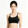 Sujetador Deportivo de Alta a Media Intensidad para Yoga, Alta Elasticidad, a Prueba de Impactos, de Soporte, Secado Rápido, Chaleco de Belleza con Espalda Cruzada para Correr y Fitness