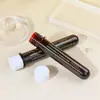 Tubo de ensayo de plástico para mascotas, frasco de embalaje, botella de polvo para máscara cosmética 45/50/55/60 ml, tapa de aluminio, botella para cable de datos