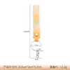 Novo Produto Chaveiro Porta PVC Carro Elétrico Pequeno Pingente Chaveiro Padrão Cartoon Criativo Ponto Atacado