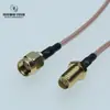 Ventas Directas de Fábrica con Envío Gratis Cable de Extensión Rf Rg316Sma Macho a Hembra 1.37 Prueba Doble Plateado Rg316