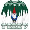 Moletom outono e inverno 2024 Natal Halloween impressão digital 3D suéter casual gola redonda fonte de fábrica de comércio exterior