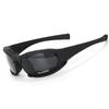 Gafas tácticas Spot X7 negras a prueba de explosiones, gafas polarizadas para tiro CS, gafas de ciclismo para exteriores resistentes a impactos.