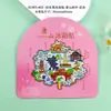 Imanes para Refrigerador de Tangshan, Souvenirs Turísticos, Regalos al por Mayor, Imanes de Refrigerador Magnéticos con Texto Metálico, Productos Culturales y Creativos
