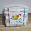 Rotulador acrílico Master 9500, de gran capacidad, con varilla triangular, apilable, de color, impermeable, lavable, 60 colores