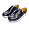 Tendência de moda Brock adolescentes tênis de cano baixo uso diário casual transfronteiriço tamanho plus masculino sapatos de couro 38-47