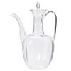 Tetera de Vidrio Portátil Estilo Dinastía Song, Olla de Vidrio de Borosilicato Alto para Preparar Té, Tetera Verde Acanalada, Tetera Resistente al Calor, Estilo Retro