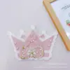 Original del Fabricante DIY Corazón Conejo Corona Cesta de Flores Lazo Bordado para Ropa Accesorios Adornos Parches de Bordado para Ropa