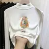 Top de forro polar de doble cara para niños, nuevo estilo otoño/invierno para niñas, se puede usar como prenda exterior, capa base moderna y casual para otoño e invierno