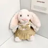 Solo Ropa de Muñeca/Ropa Hecha a Mano para Muñeca Conejo Jc Bonnie, Pijama, Vestido Mismo Estilo del Pequeño Libro Rojo, Conjunto para Muñeca de 32cm, Lindo