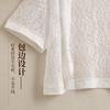 Roupas de xale fino estilo chinês, simples, cor sólida, protetor solar de verão, flor, curta, primavera e verão, moda feminina, manga curta, roupa externa
