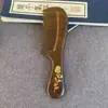 Sândalo Dourado Esculpido e Dourado, Produção Requintada, Bom Presente, Massagear o Couro Cabeludo, Desobstruir os Meridianos