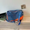 Bolsa para Viajes Cortos al Aire Libre para Mujer Ligera Bolsa Deportiva de Fitness Bolso de Hombro Único Cruzado Bolsa de Natación Bolsa Adicional para Equipaje