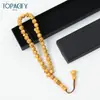 Set de Caja de Regalo de Cuentas de Oración Subha, 33 Cuentas, Cuentas de Oración de Mano para Contar, Pulsera de Regalo de Oriente Medio, Pulsera de Cuentas de Oración Unisex