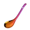 Colher de Arroz de Aço Inoxidável 304, Colher de Sopa Colorida, Concha, Colher para Buffet, Colher de Sopa Comunal, Colher de Servir Doméstica