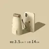 Paraguas minimalista estilo ins con mango de imitación madera, plegable en tres, 8 varillas, protección solar con recubrimiento negro UPF50+, adecuado para regalos de empresa, personalizable